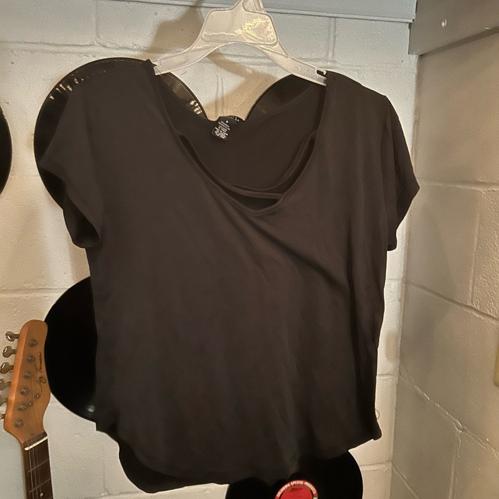 black blouse